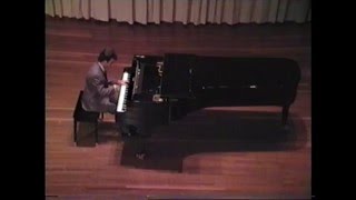 Robin Zebaida plays Scriabin: Four Preludes, op 22 - Live in Hong Kong 1988