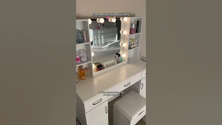 Every girl deserves her dream vanity ✨🎀💕 #vabches #vabchesreview