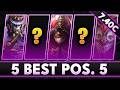 TOP 5 BROKEN Supports For Every MMR - Best META Pos. 5 Heroes - Dota 2 7.40c Guide