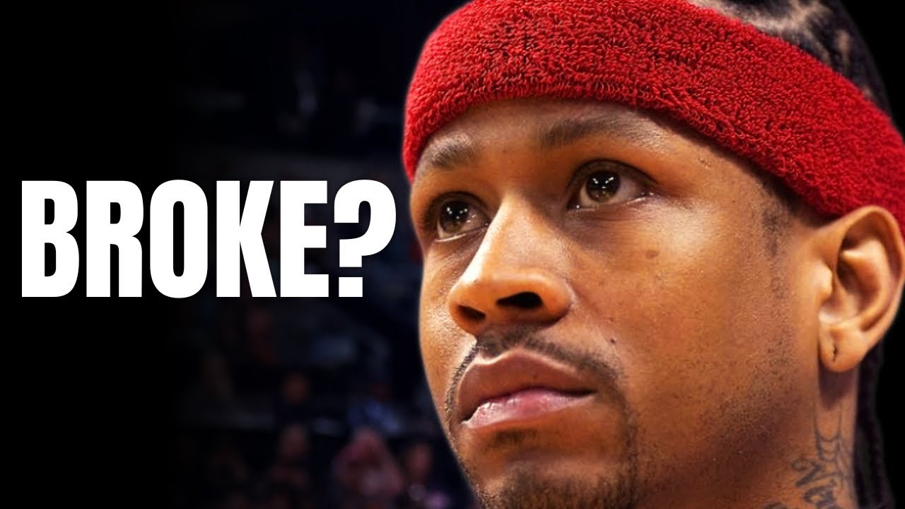 Allen Iverson Made $200M… Then Blew It All And 4 More NBA Stars