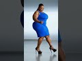 beautiful plus size lady rocking her body 😍 #ai #aishorts