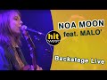 NOA MOON feat MALO' - Paradise (Backstage Live - Hit West 2013)