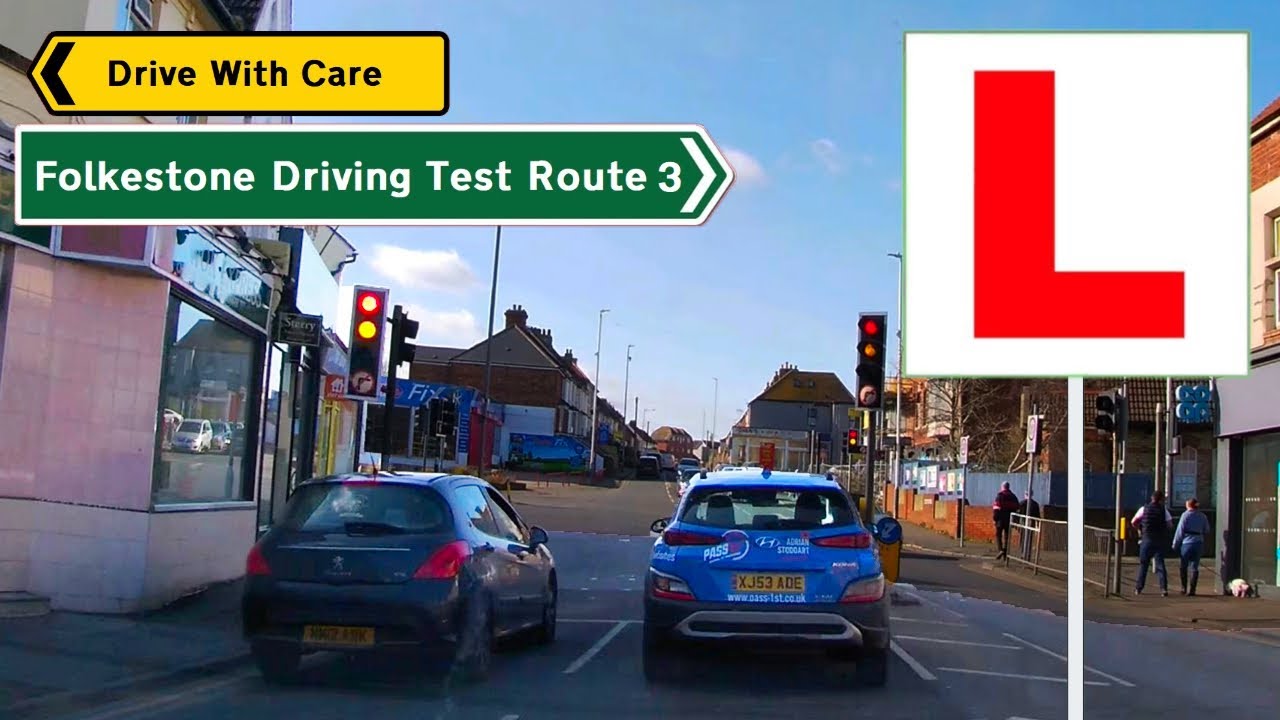 Folkestone Driving Test Route 3