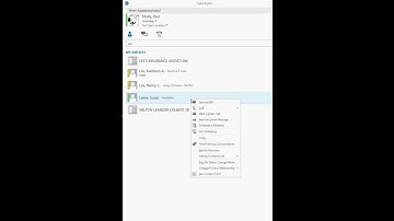 Adding to Lync favorites