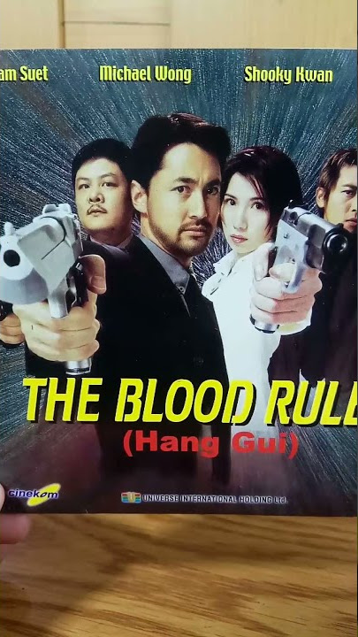 Kaset VCD Film lama The Blood Rules.