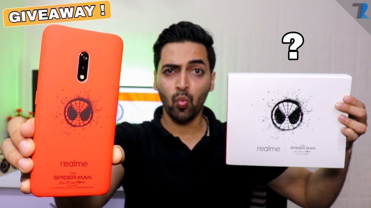 Realme X Spiderman Edition Gift Box - Giveaway Announcement !!! Surprise🔥 techno ruhez phone number