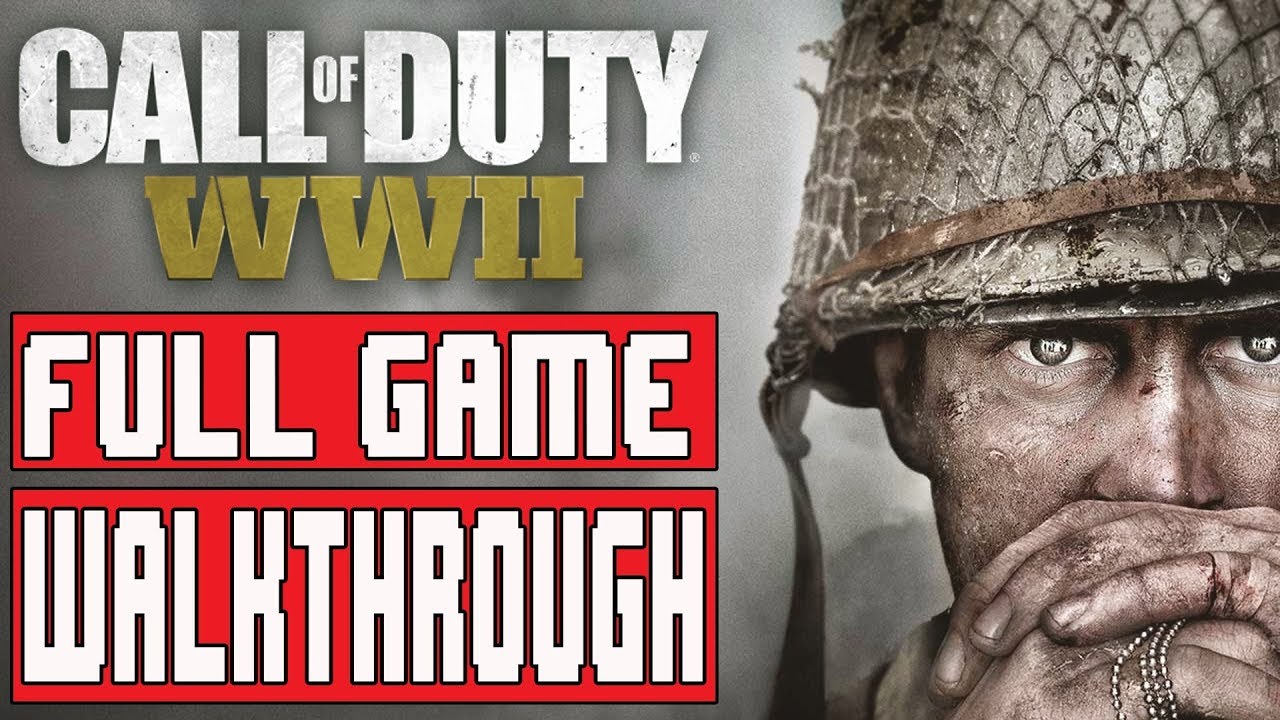 OF DUTY WW2 Game Walkthrough - No Commentary (#CallofDutyWW2 Full Game) 2017 -