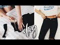 DIY Cutting My Own Jeans So They Actually Fit Me!