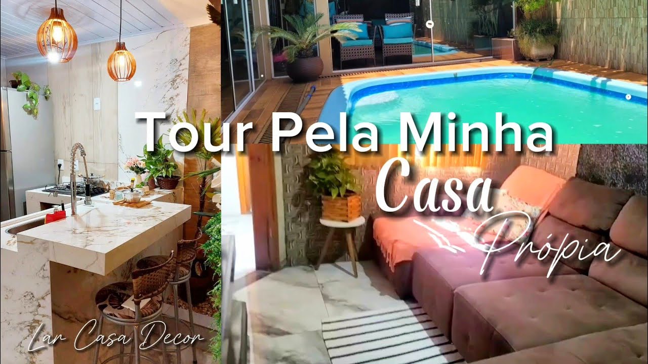 TOUR PELA MINHA CASA PRÓPRIA LAR CASA DECOR 🏠PARTE 1 - YouTube
