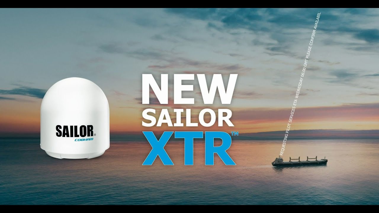 Cobham SAILOR 1000 XTR Commercial YouTube