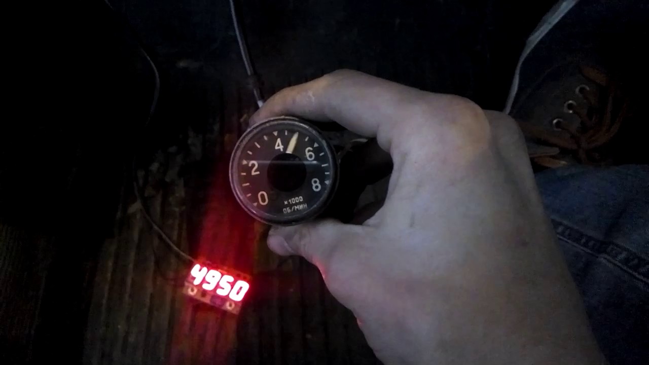 подключение тахометра мтз 82