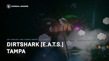 DirtShark E.A.T.S.| 2023 Tampa  Supercross | Extended Animated Title Sequence
