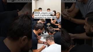 WNBA, players union reach in-principle agreement on new CBA #Shorts