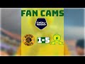 Kaizer chiefs 15 mamelodi sundowns  fan cams  reaction from the stands