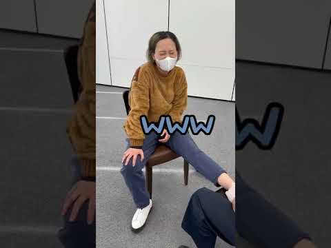 【キダ モティフォ】tricot、足つぼマッサージにチャレンジ #Shorts