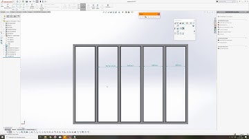 Solidworks parametric window