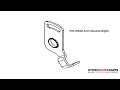 51945 Arm Neutral Right HydroGear Genuine OEM Part