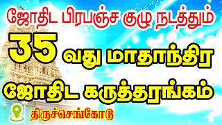 ஜோதிட பிரபஞ்ச குழு அறக்கட்டளை நடத்தும் 35வது மாதாந்திர ஜோதிட கருத்தரங்கம் | 250 கோல்டன் ரூல்ஸ் PDF