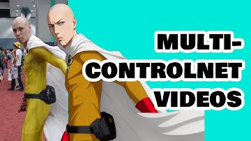 Multi-ControlNet - How I got consistent videos!