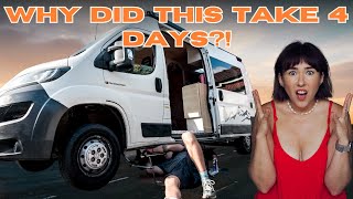 видео: Чиним тормоза… 4 дня хаоса! | Raw Van Life Peugeot Boxer картинка: Чиним тормоза… 4 дня хаоса! | Raw Van Life Peugeot Boxer