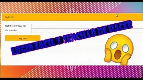 Tutorial de como crear un login sencillo con sublime text 3 y bootstrap