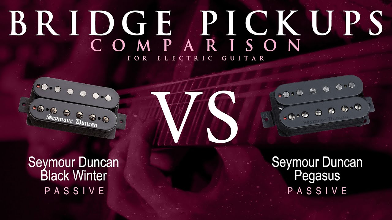 Seymour Duncan PEGASUS 6 Passiver Humbucker – Bridge-Position, Schwarz, Made In USA
