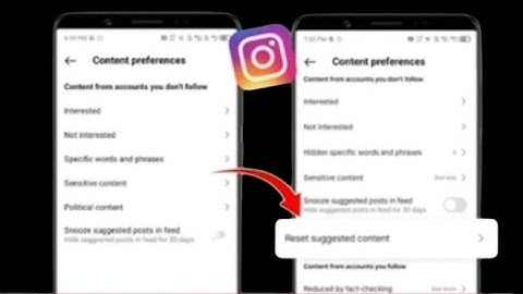 How To Fix Instagram Reset Algorithm Option Not Showing Reset Instagram Algorithm.
