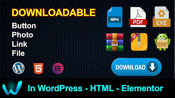 How to add downloadable file/button in WordPress Website. Elementor, Easy to Advanced. WWEngineer