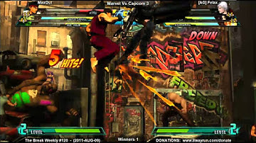 The Break Weekly #120 - MvC3 W1 - MaxOut VS [AG] Felax