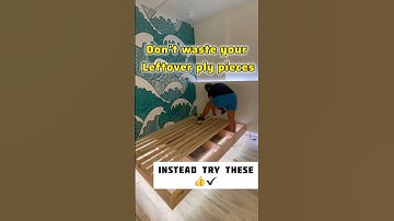 Jangan Buang Sisa Kayu Lapis! Coba Trik Interior Cerdas Ini