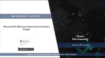 Microsoft DP-100: Azure Data Science Solution Design(Part 1)