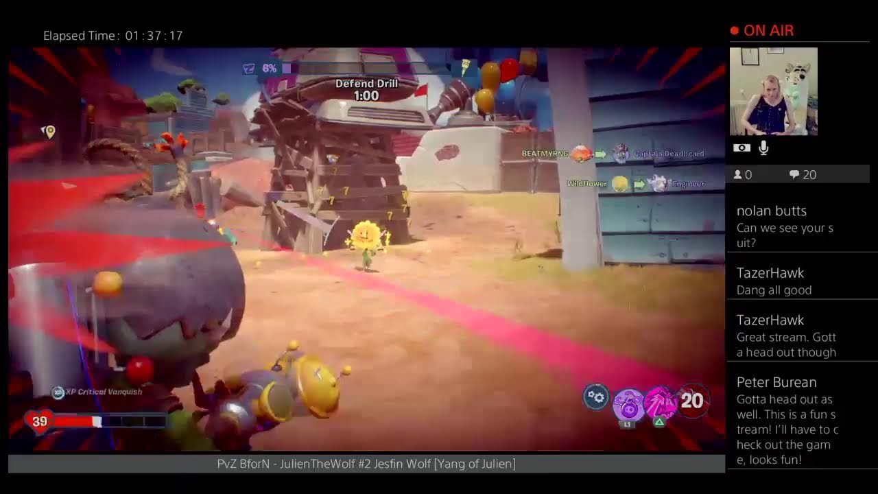 PvZ Battle for Neighborville Grand Master Pea Shooter JulienTheWolf