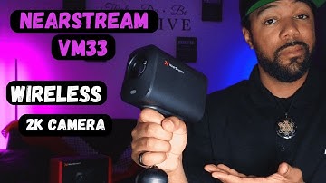 Introduce NearStream VM33 2K Wireless Streaming camera-top features