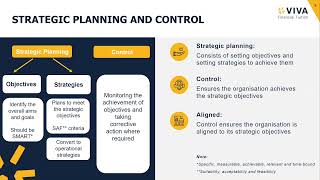 ACCA Advanced Performance Management (APM) Course: 2. Planning and Control