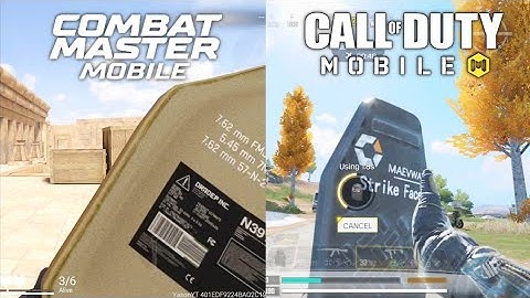 Combat Master vs Call of Duty Mobile Comparison