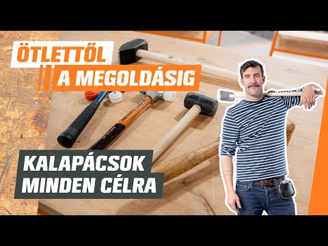 Videó: Használhat gumikalapácsot a véséshez?