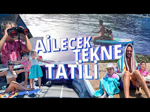 AİLECEK TEKNE TATİLİ l Pelin & Anıl