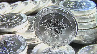 Superleaf 9999 Pure 15Oz Silver Maple Leaf Coins From Monex