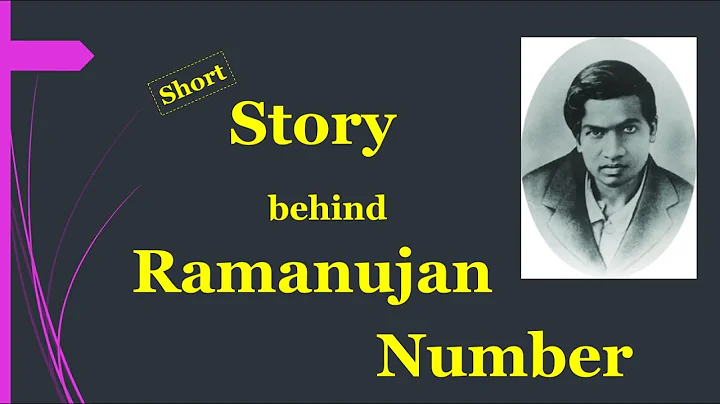 Ramanujan Number 1729: The Hardy-Ramanujan Story