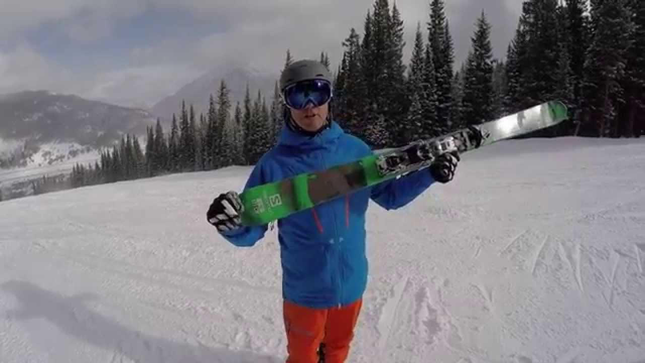 2015 2016 Salomon ski review - YouTube