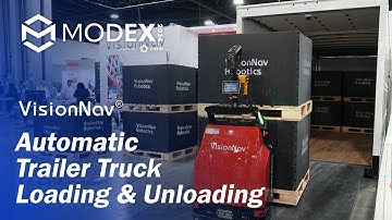 Automated Trailer Truck Loading/Unloading: Revealed at Modex 2024