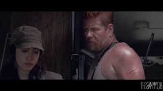Abraham And Rosita Until It Hurts The Walking Dead