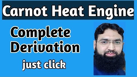 Carnot heat engine lecture 6(classical thermodynamics)||Professor Aziz Atif