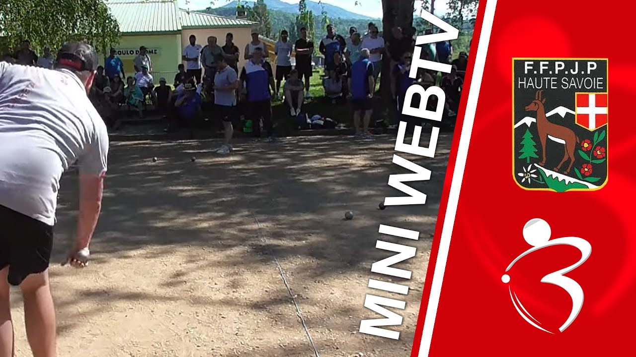 Miniature : 32e PHILIPSON vs GERVASONI : Championnats doublette seniors de Haute-Savoie 2024 à Thonon-les-Bains