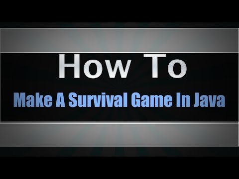 Making A Survival Game In Java | The Setup