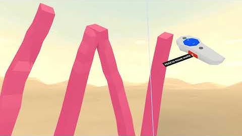 Steam VR demo with Windows Mixed Reality HMD