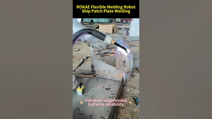 Automated Welding: ROKAE CR7 Series Flexible Welding Robot #robotics #robot #industrial #welding