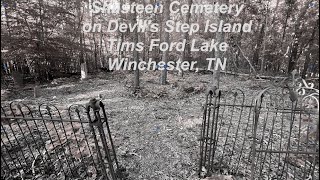 The Cemetery on Devils Step Island Tims Ford Lake