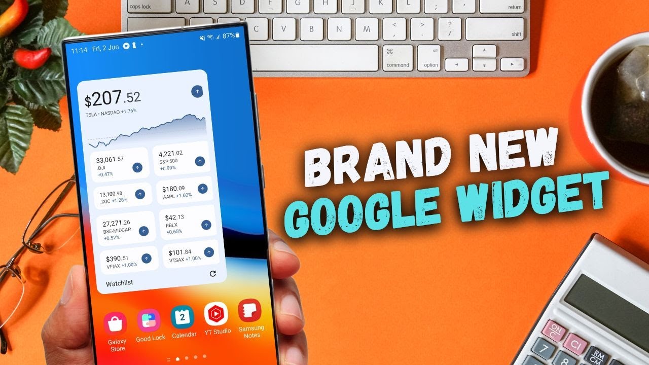 Brand New Google widget is here ! - YouTube