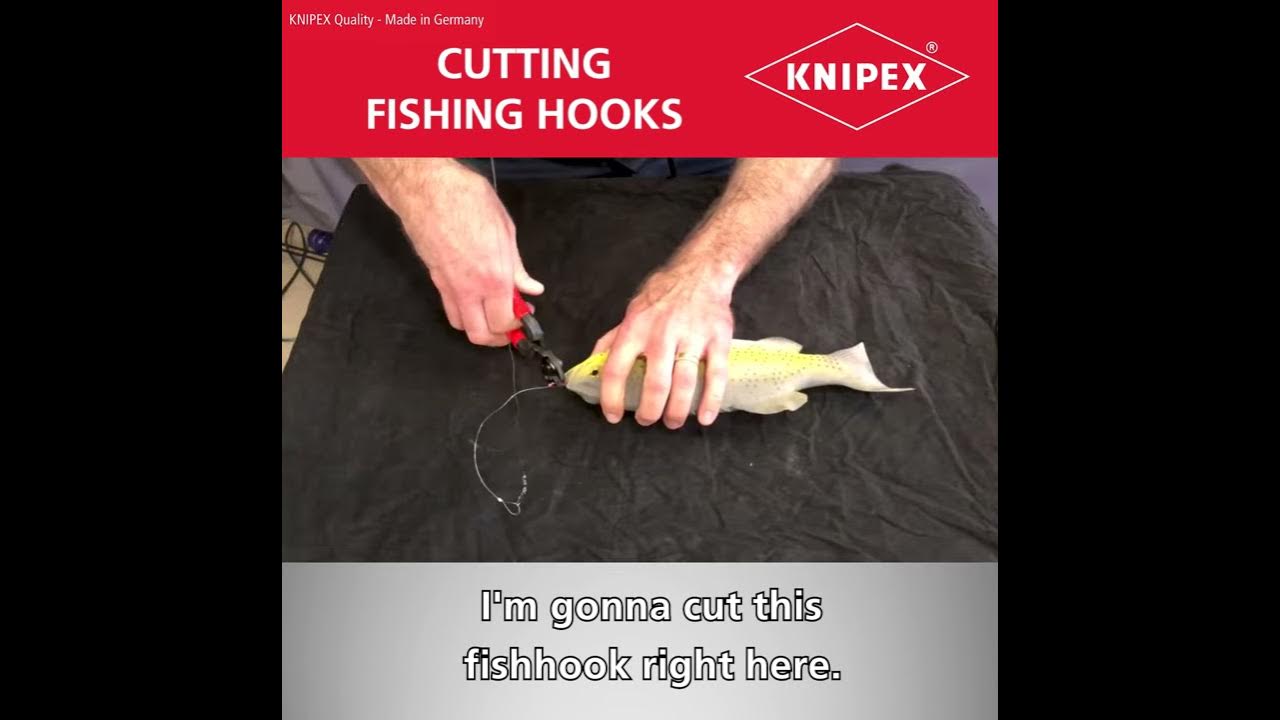 KNIPEX Tool Tips - Cutting fishing hooks 